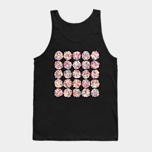 Polka dots splash Tank Top